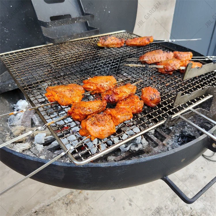 WALL MOUNTED FIRE PIT GRILL (10)