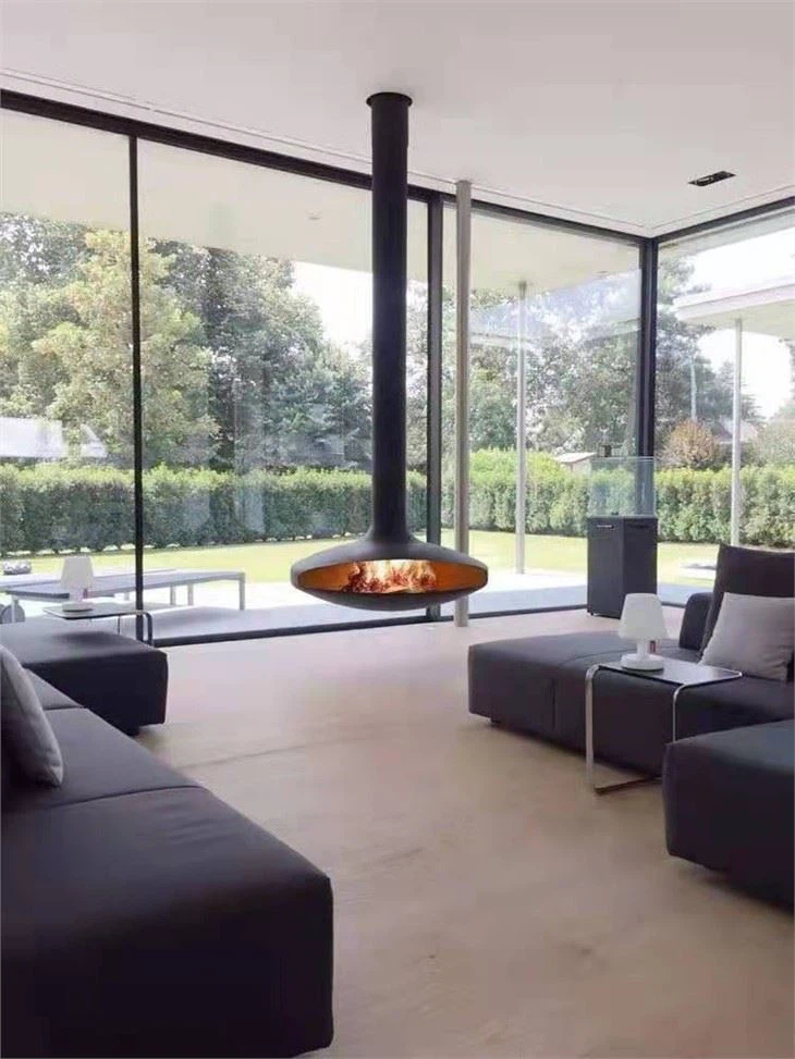 Wood Burning Stove Decorative Suspended Fireplace