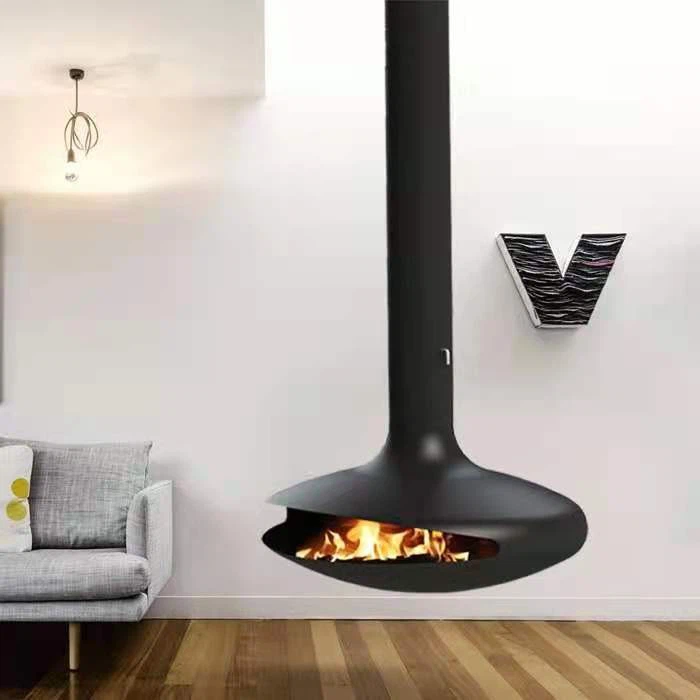 Wood Burning Stove Decorative Suspended Fireplace