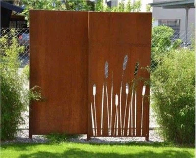 CORTEN STEEL SCREENS – WETTERUNGSSTAHL