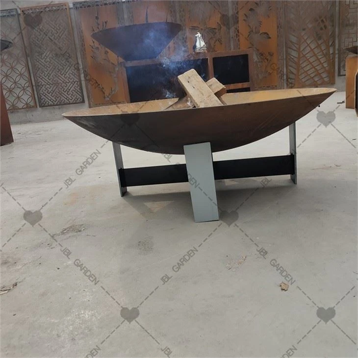 Cube Steel Fire Pit