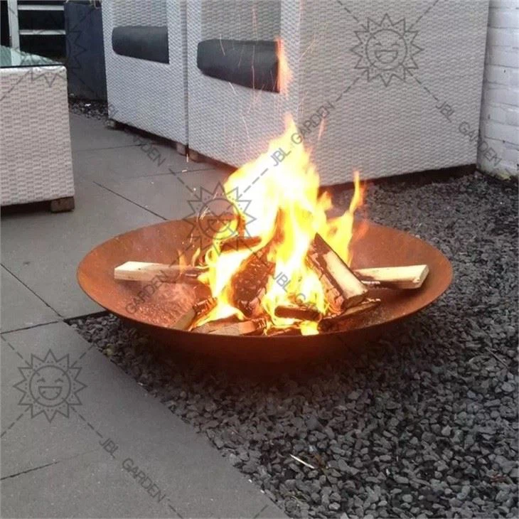 Deck Fireplace Table