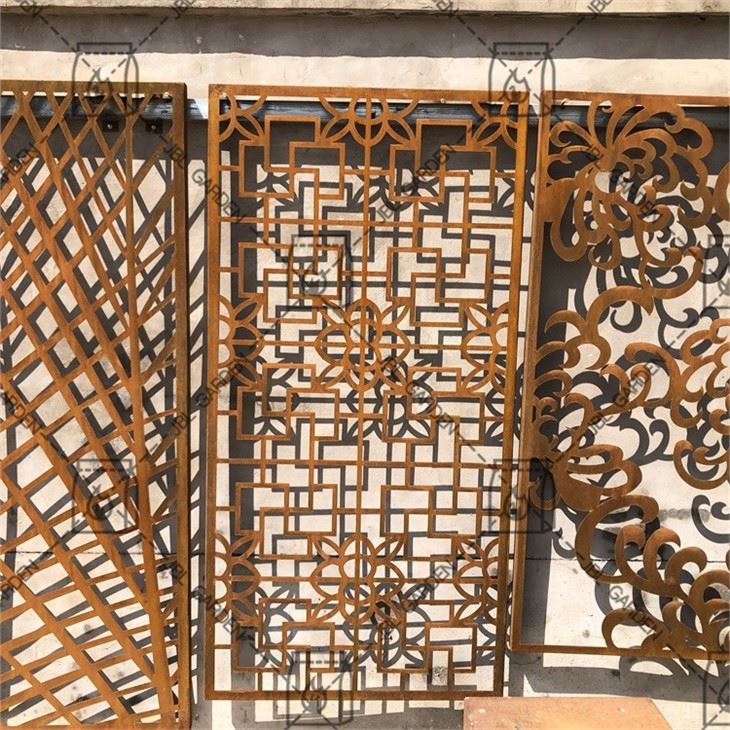 Metal Room Divider Laser Cut Home Living
