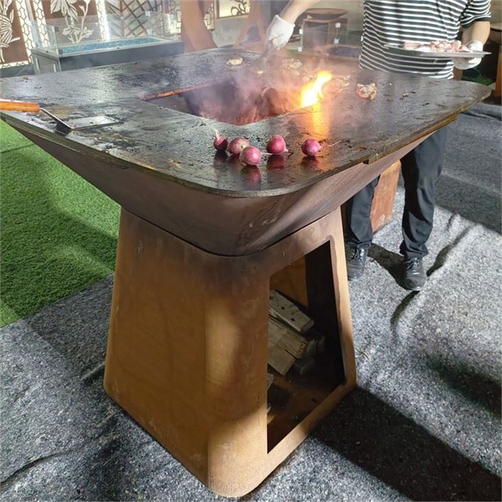 Outdoor Gas Grill With Griddle