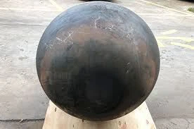 Corten Stahlkugel Outdoor Skulptur
