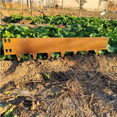 Zaun Landschaftsbau Wetterbeständiger Stahl