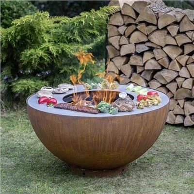 Grill im Garten