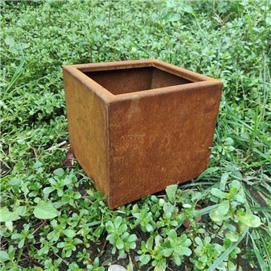 Garten Corten Stahl Pflanzer