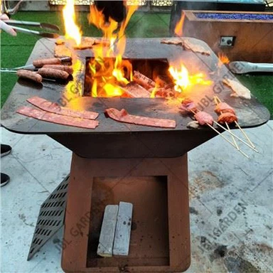 Gasgrill im Freien