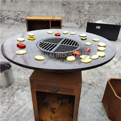 Griddle-Grill im Freien