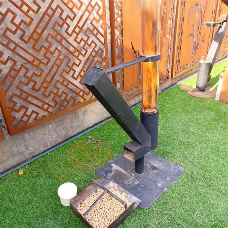 Tube Pellet Heater