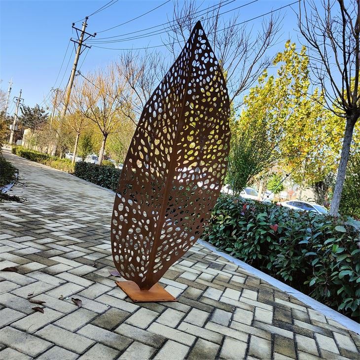 Corten Steel Decorations factory