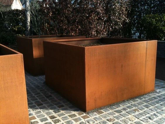 Custom Steel Flower Pots