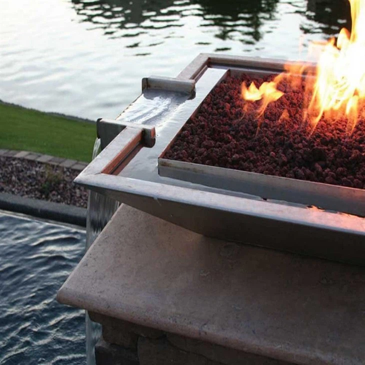 Gas Brazier Water Feature