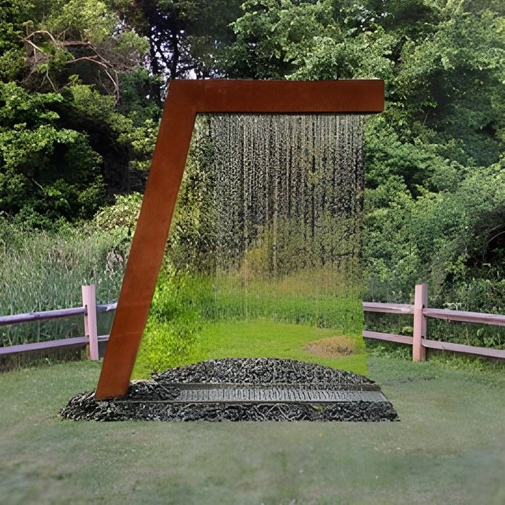 Maßgeschneiderter Gartenwasserbrunnen