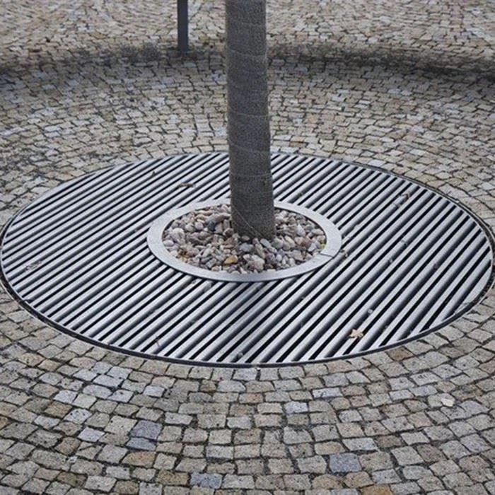 Laser Cutting Steel Tree Grille