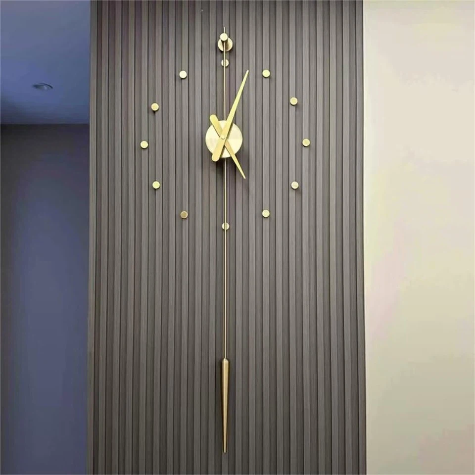 Metal Home Wall Clock Decoration