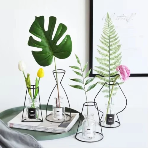 Metal Oblong Rusty Planters