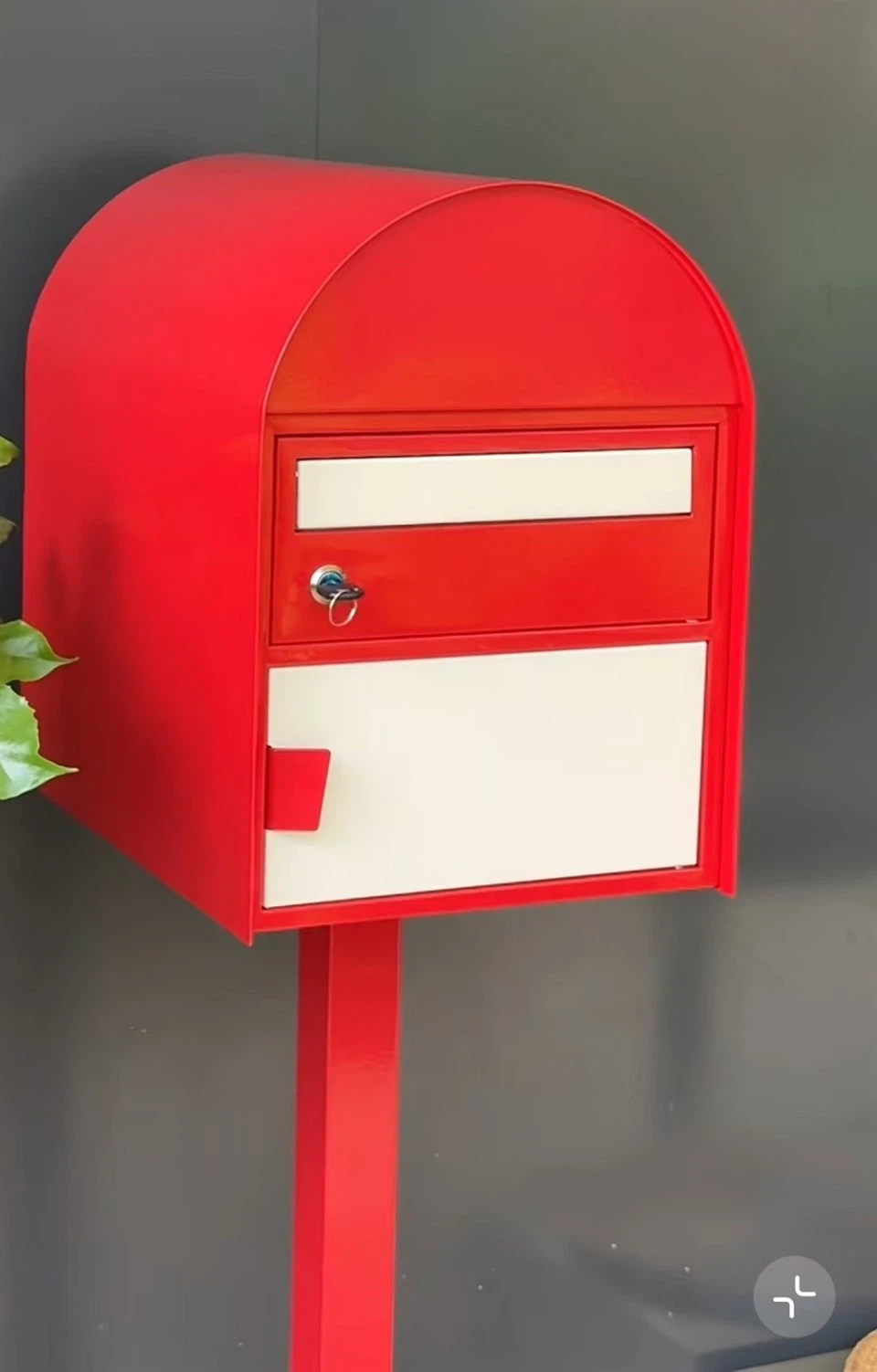 Freestanding Unique Postbox With Locks