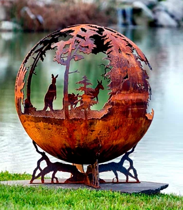 Outdoor Bonfire Fireball