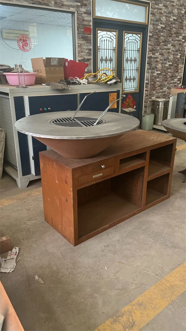 Outdoor Wood Burning BBQ Firepits suppliers