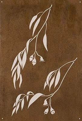 Patio Decoration Corten Screen Panel