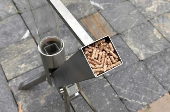 Patio Wood Pellet Burning Heater