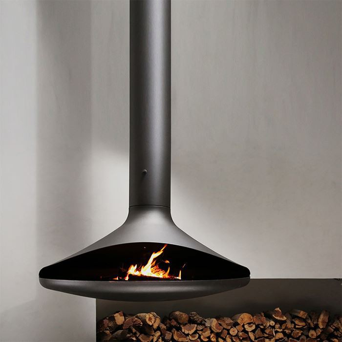 Dach montierte Decke Hängsame Kamin