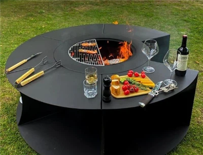 Gartencamping -Feuerstelle