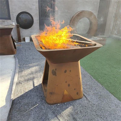 Terrassen-Picknick-Grill-Feuerstellen