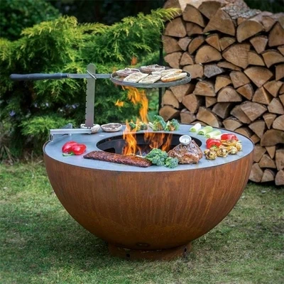 Stahlgrillkamin