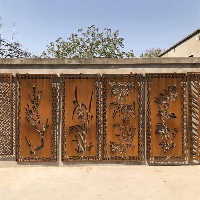 Wall Mounted Steel Screen For Patio best
